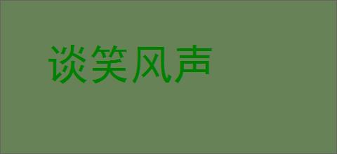 谈笑风声的意思,及其含义,谈笑风声基本解释