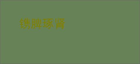 镌脾琢肾