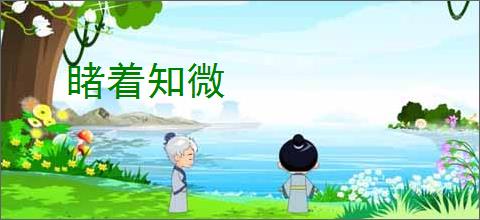 睹着知微