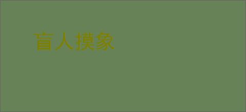 盲人摸象