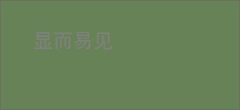 显而易见