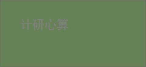 计研心算