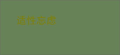 适性忘虑