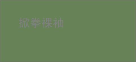 掀拳裸袖