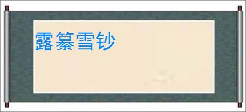 露纂雪钞
