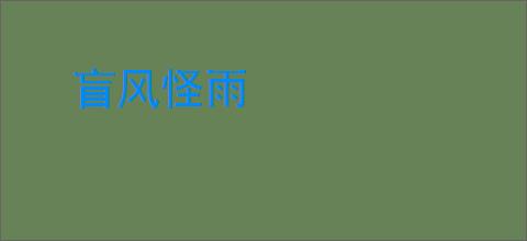 盲风怪雨