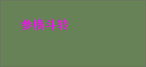 参横斗转