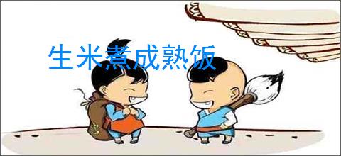 生米煮成熟饭